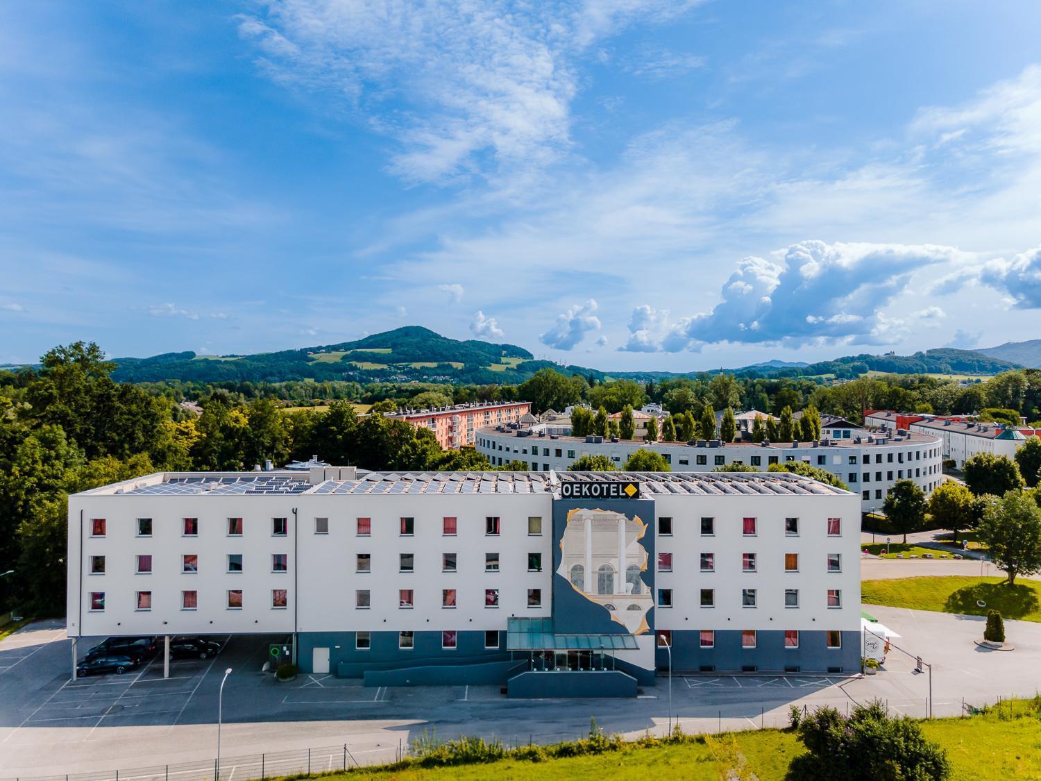 Oekotel Salzburg Messe Экстерьер фото